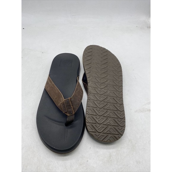 Reef Journeyer Men\'s Size 14 Flip-Flop Cushion Comfort Sandals Black / Brown D5